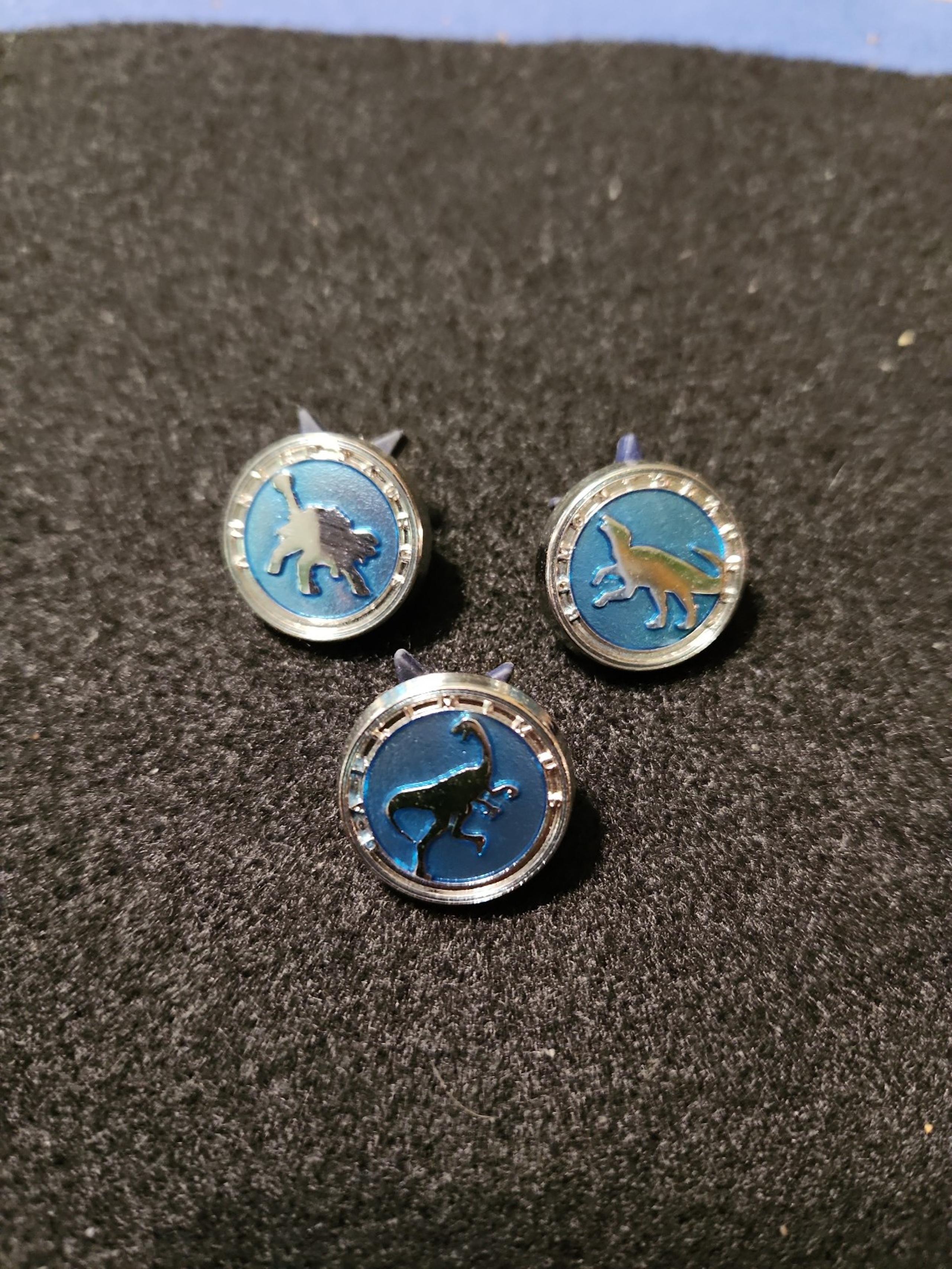 universal studios jurassic park dinosaur pins