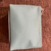 NEW Tiffany blue Lamer makeup bag with zipper on top for closure and gold print