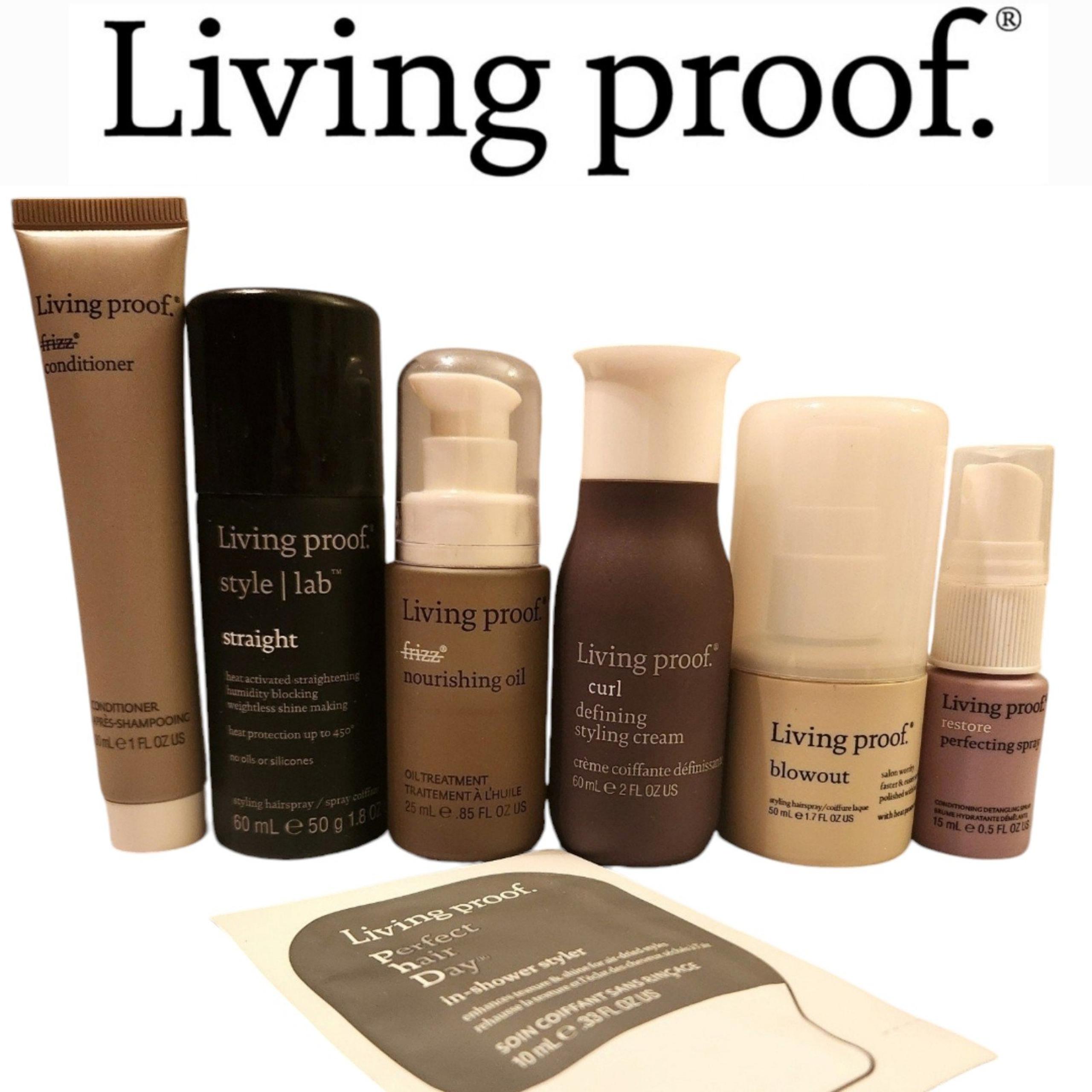 Living Proof Hair Care & Styling Minis Bundle NEW