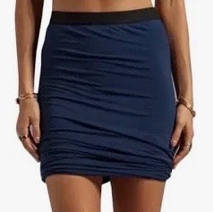 T by Alexander Wang Twist Jersey Skirt