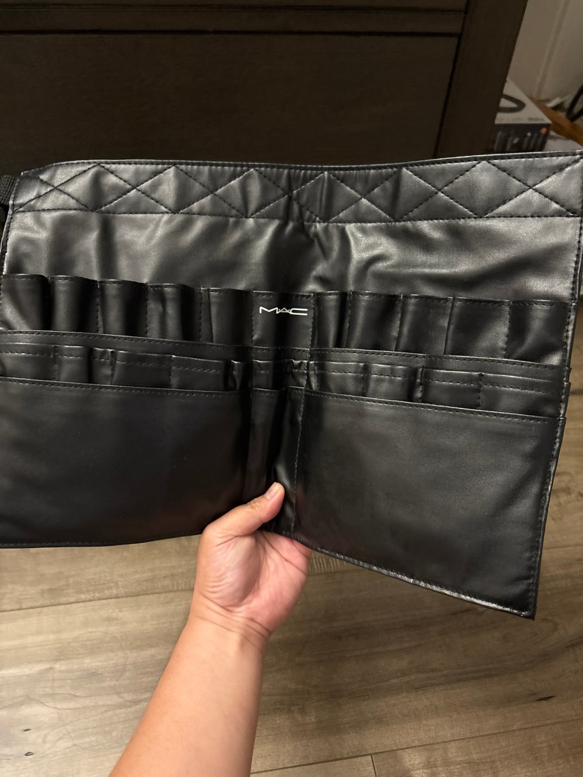 Mac Makeup brush apron