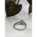 Vtg JH 925 Sterling Silver Mystic Topaz Ladies Solitaire Band Ring Size 7