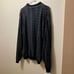 Vintage Conte Di Milano Men's Chevron Pattern Long Sleeve Knit Sweater Large