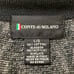 Vintage Conte Di Milano Men's Chevron Pattern Long Sleeve Knit Sweater Large