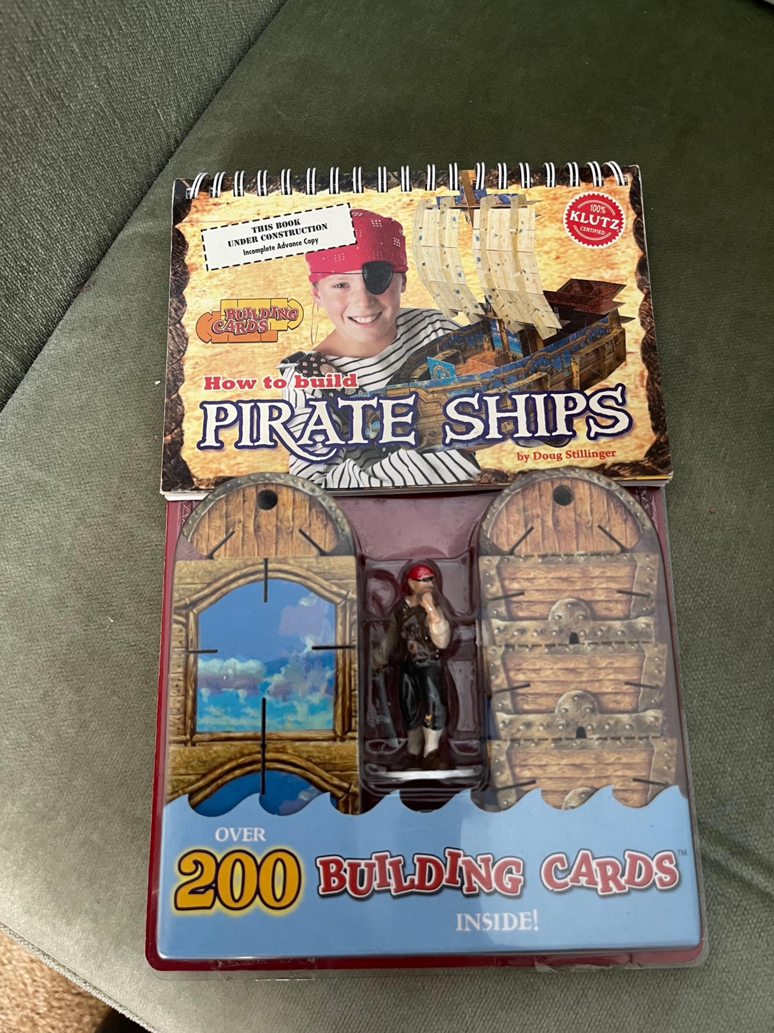 How To Build Pirate Ships Cards