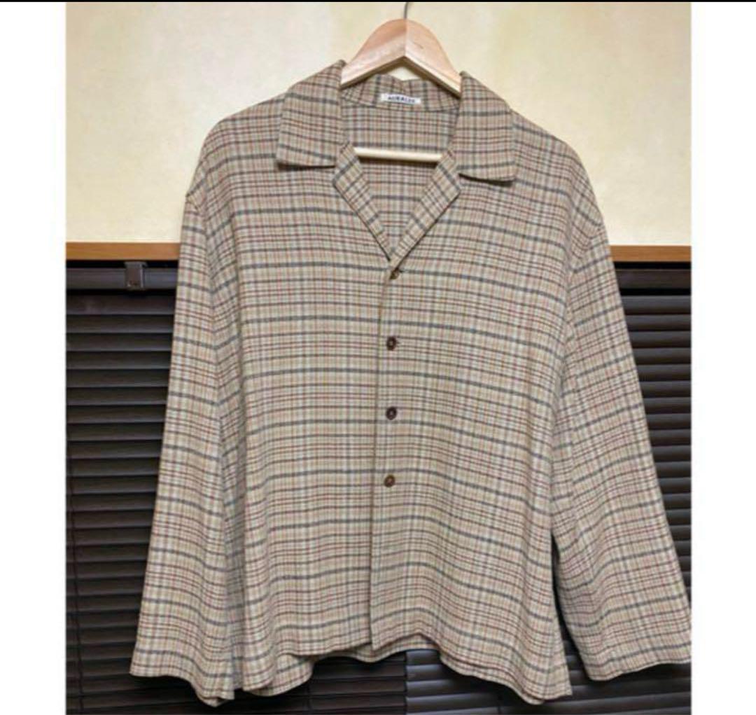 AURALEE Silk Summer Tweed Blouson & Slacks