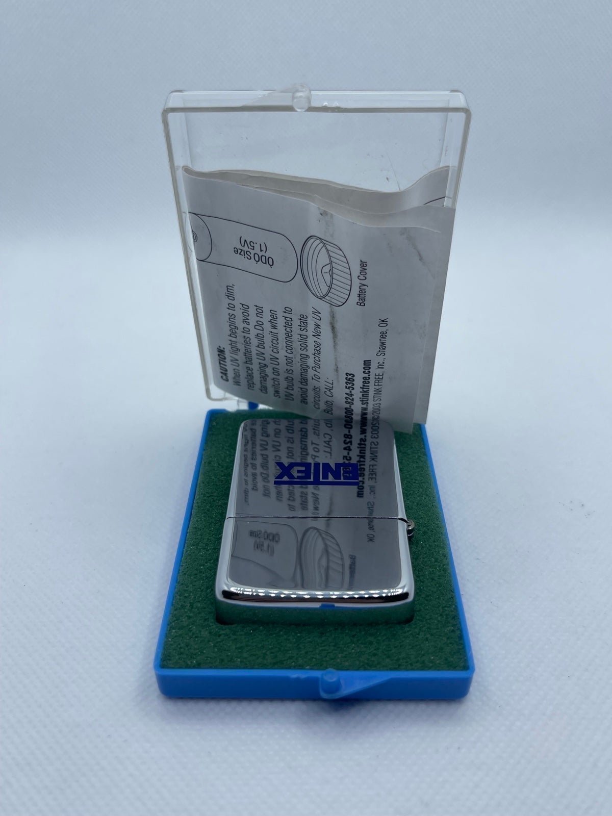 PARK Lighter-USA_Extremely Nice As New Zippo Lighter_Engraved w/Word:”ENTEX”_NEW