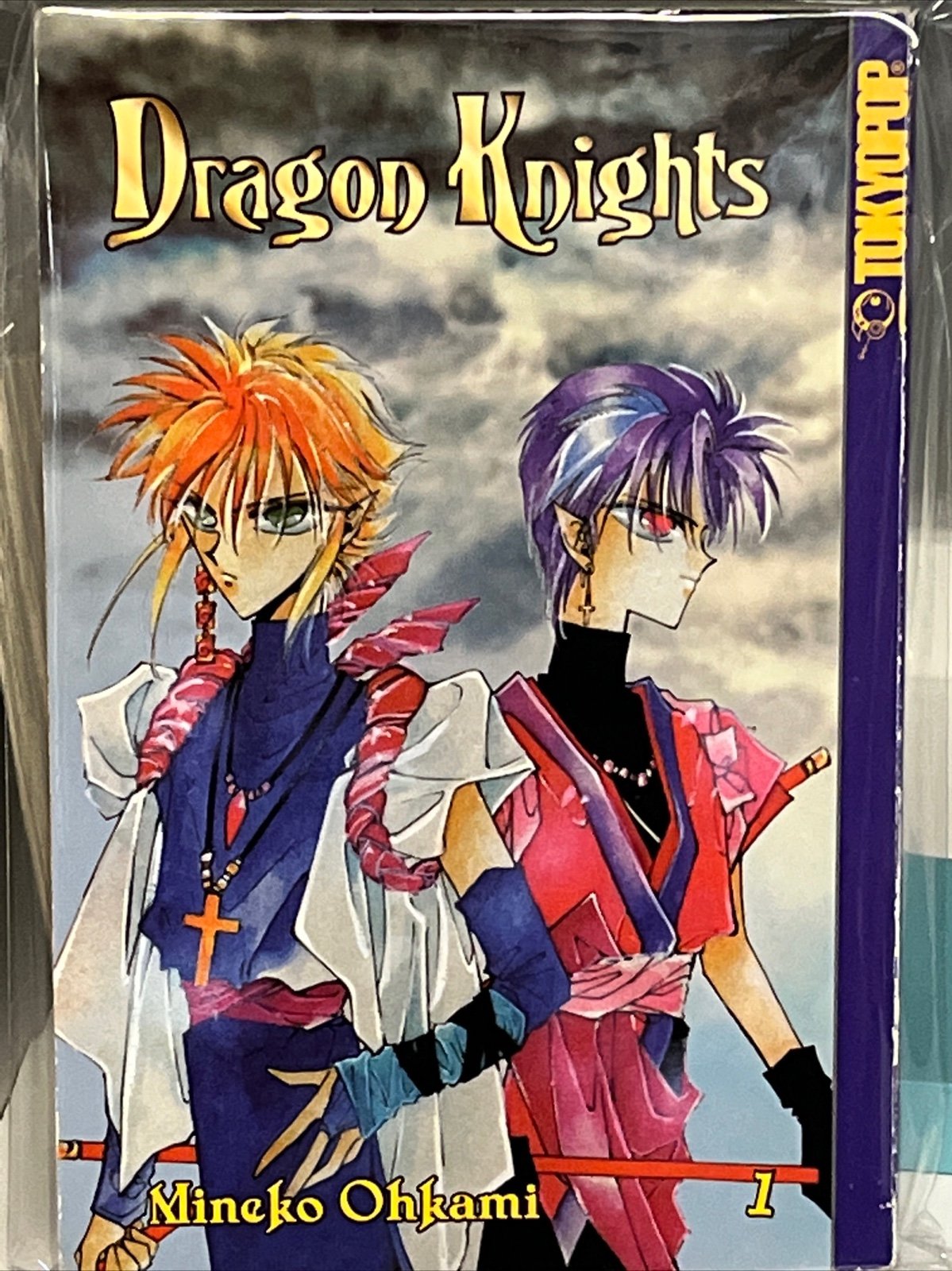 Dragon Knights Manga volumes 1-7 Fantasy Adventure Manga OOP English No Ebook.