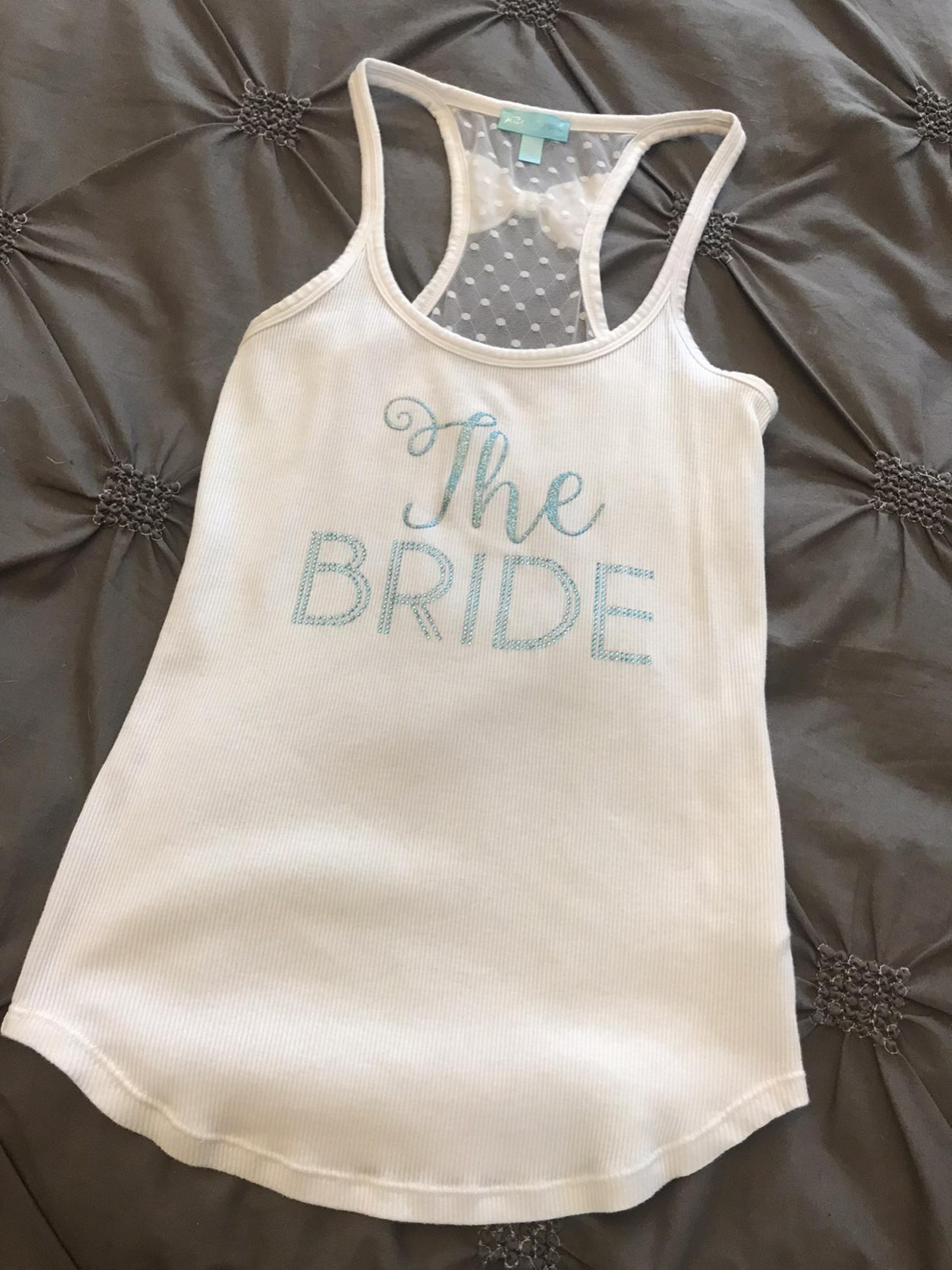 Super Cute Bride Betsey Johnson Tank Top