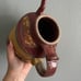 Handmade one of a kind stoneware pottery pitcher and teapot