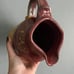 Handmade one of a kind stoneware pottery pitcher and teapot