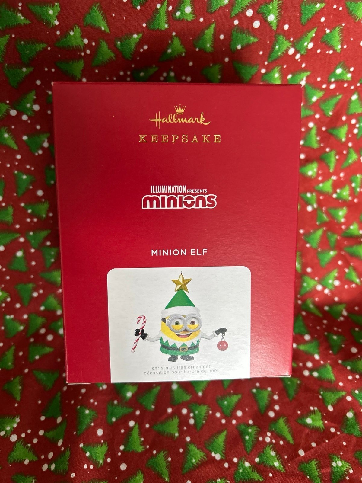 2021 Hallmark Keepsake Ornament - Minion Elf - Magic and Sound