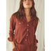 NWT Free People Yasmin Open Back Button Up Cropped Pant Set Size 0