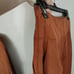 NWT Free People Yasmin Open Back Button Up Cropped Pant Set Size 0