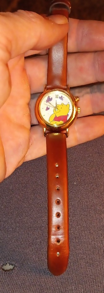 WINNIE THE POOH AND MICKEY MOUSE WATCHES LATE 80S