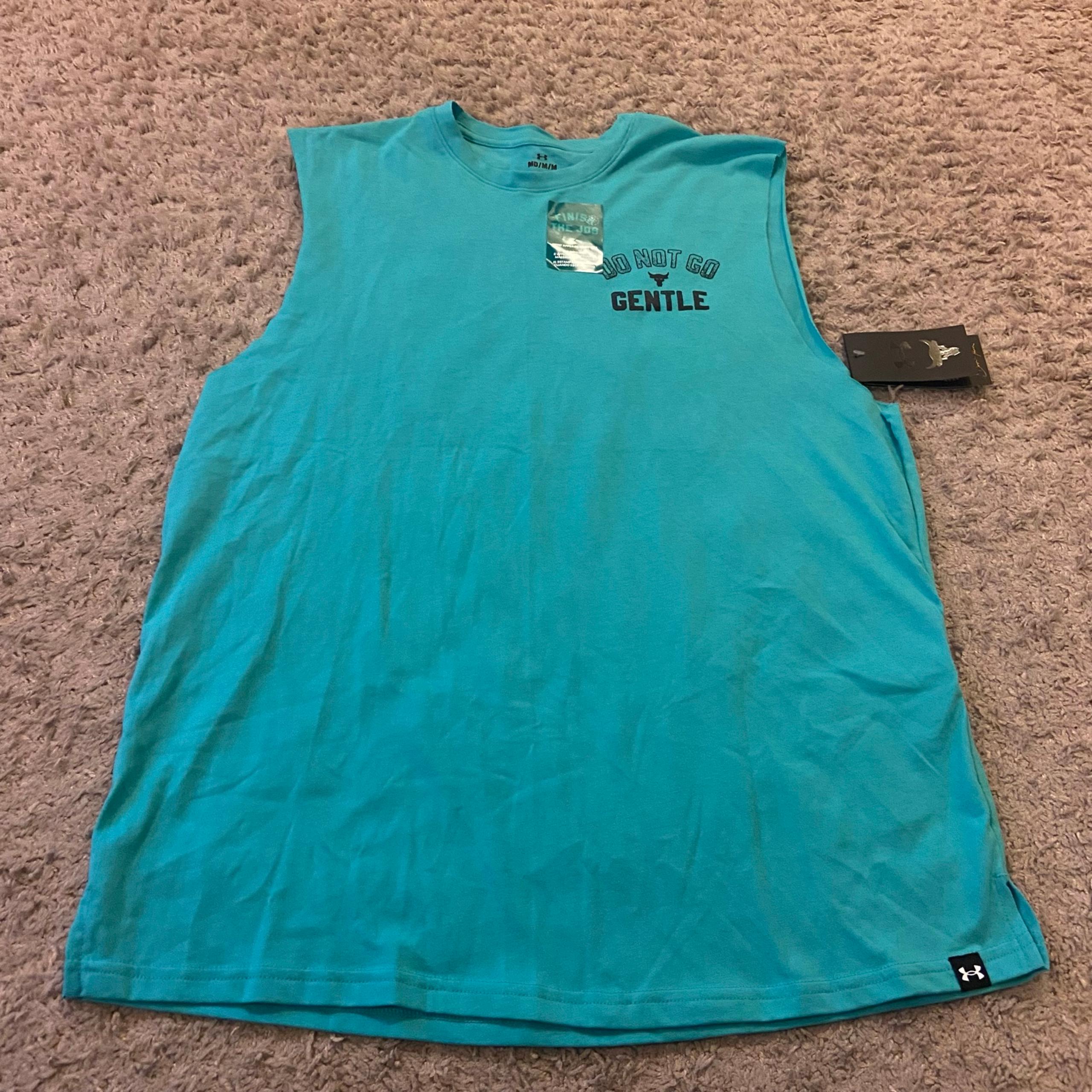 Men’s Under Armour Project Rock Show Me Sweat Muscle Tank Top
