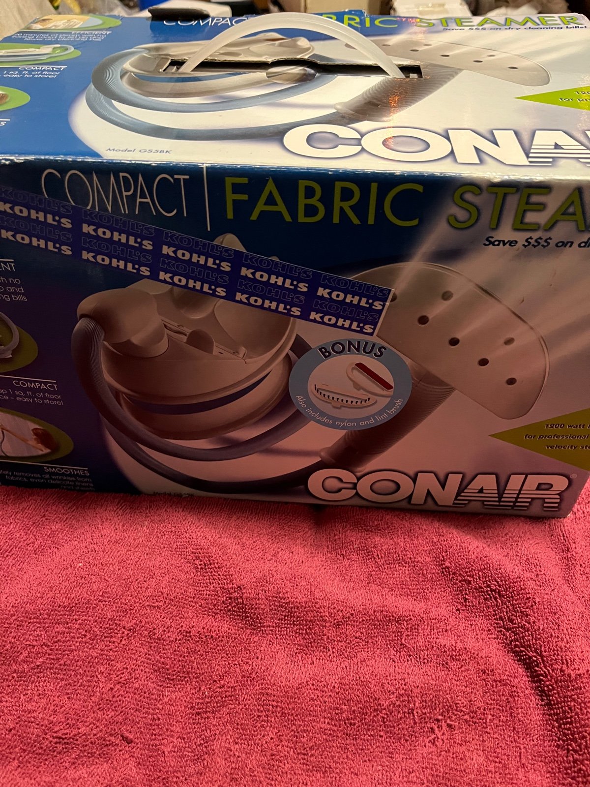 CONAIR Compact Fabric Steamer