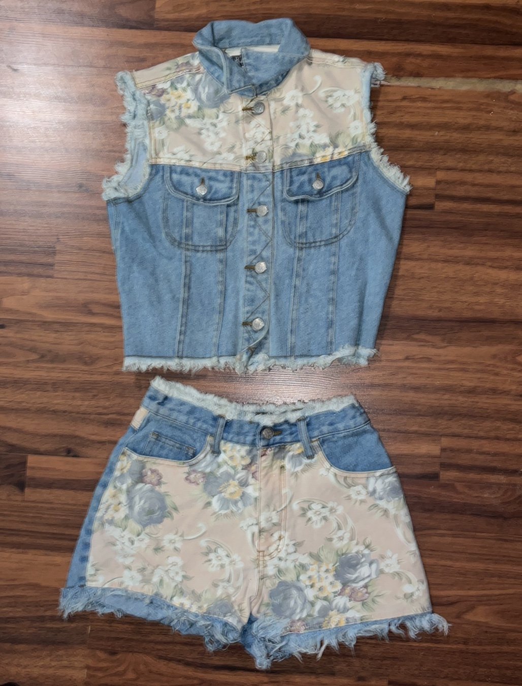 Vintage Denim 2 Peice Set