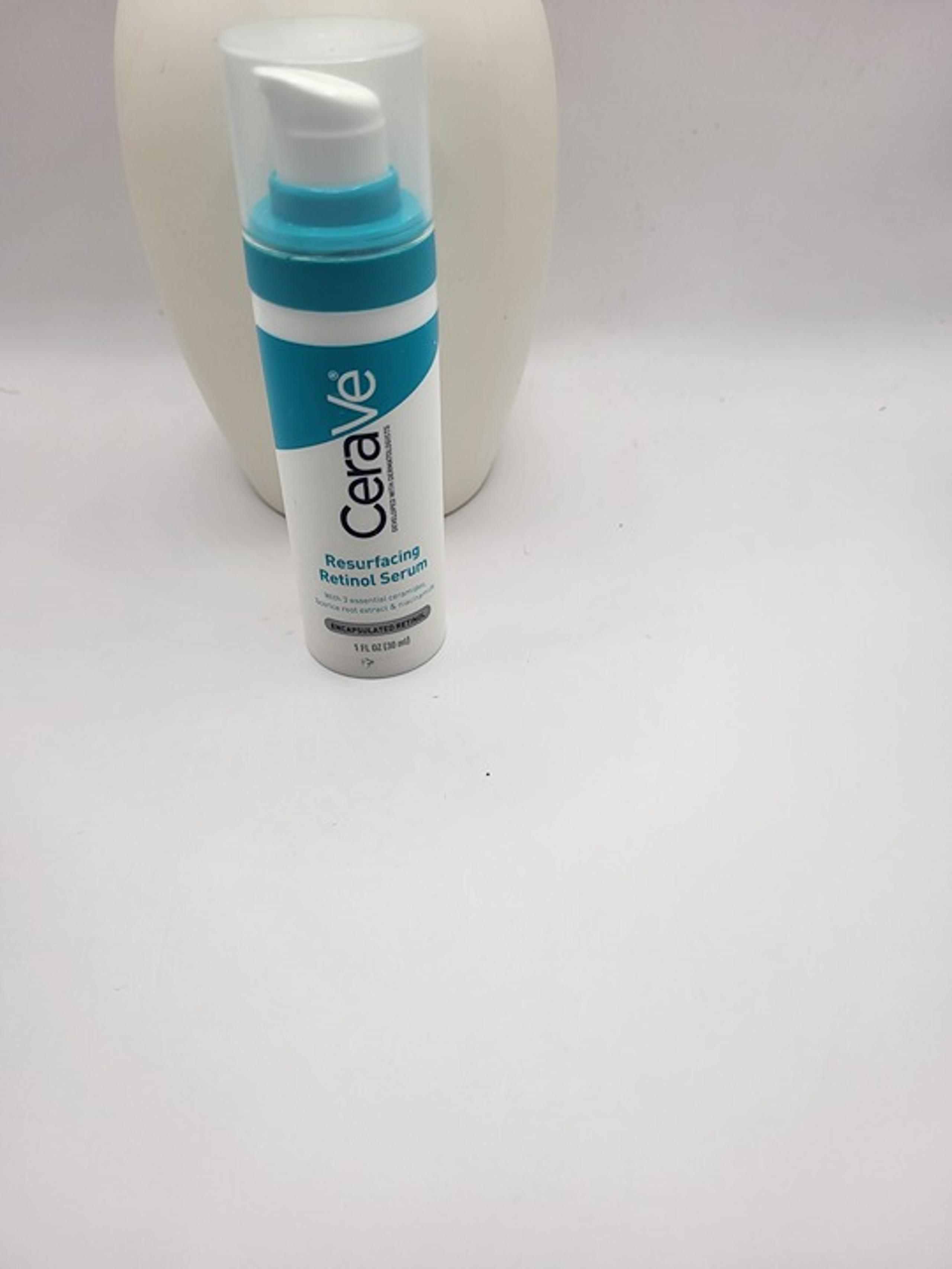 The CeraVe Resurfacing Retinol Serum.