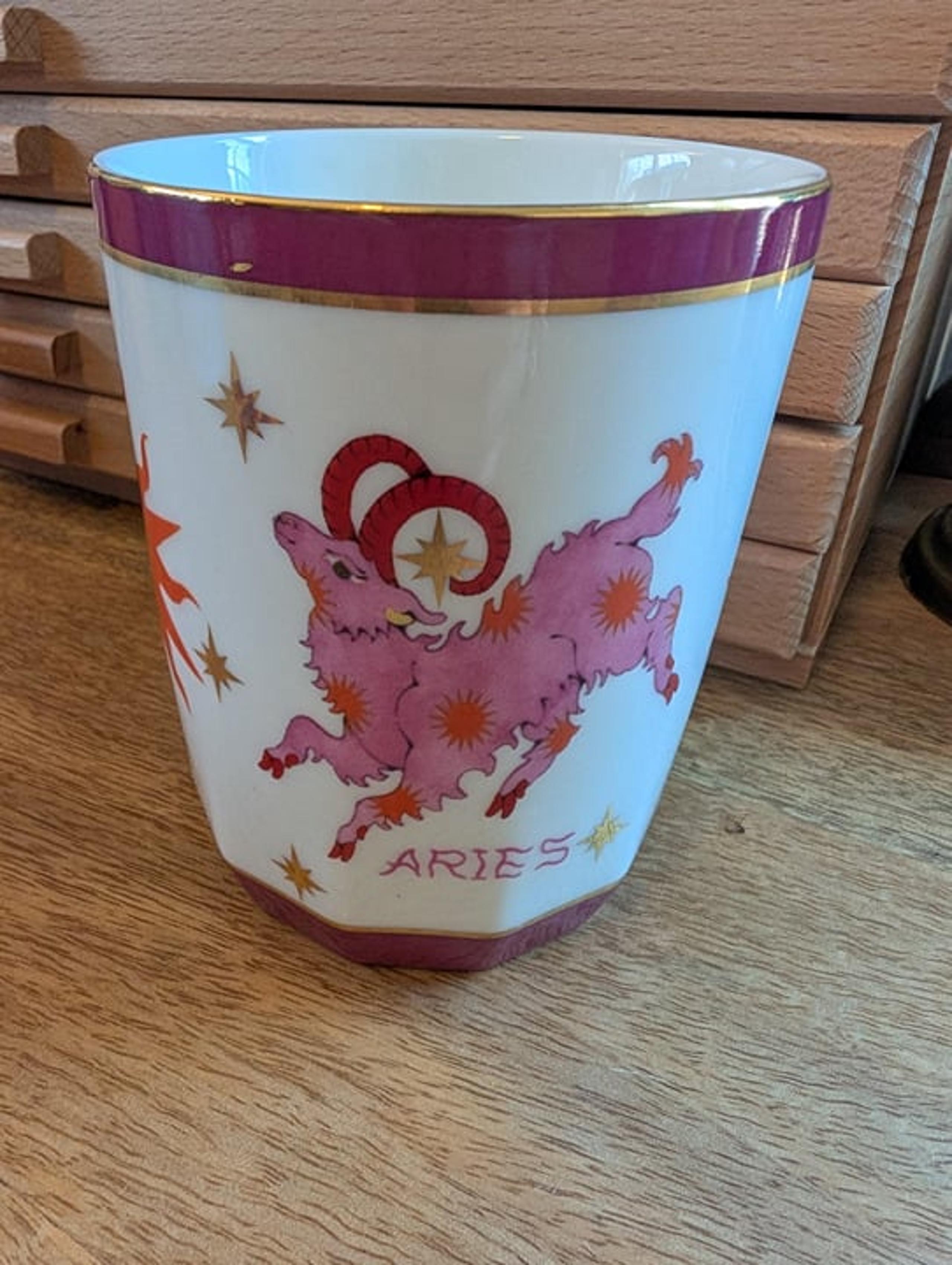 Lou Benesch x Anthropologie Aries Stargazer Zodiac Boxed Candle NWT