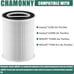 G200S/G200 Filter Replcement 3-in-1 H13 True HEPA Filter Pre-Filter 2 Pack