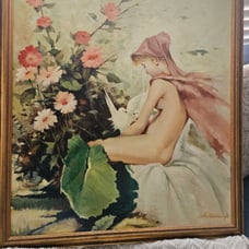 vintage oil painting