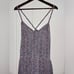 Astr The Label Eartha Women Purple Floral Maxi Dress Backless Twisted Strap M