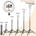 LED Selfie Ring Light with Stand, Circle Light for Makeup/Live Stream, Desktop