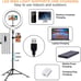 LED Selfie Ring Light with Stand, Circle Light for Makeup/Live Stream, Desktop