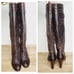 Chloe tall brown boots size 39