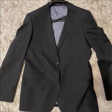 New men black blazer suit jacket