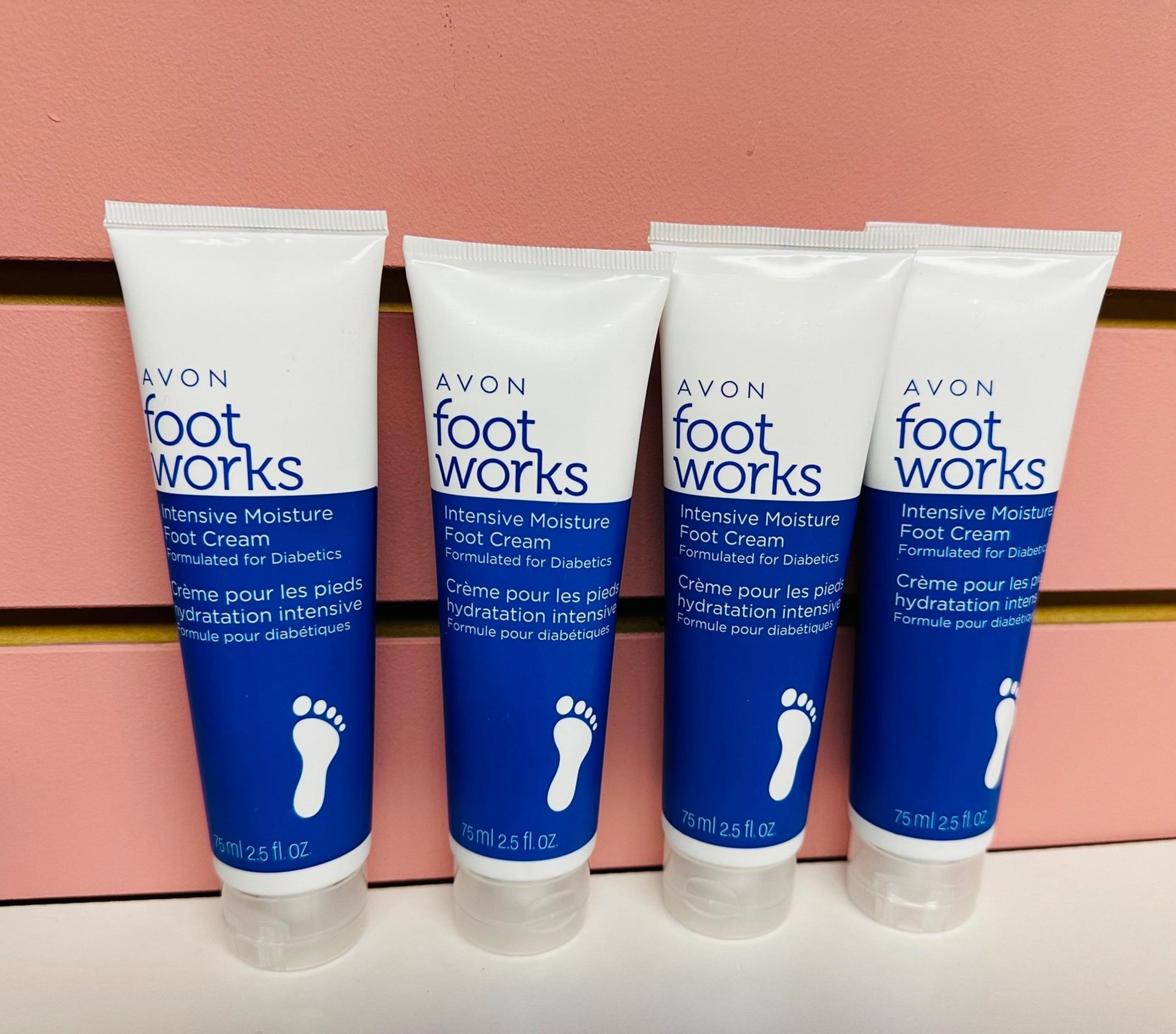 4, Avon Foot Works Intensive Moisture Foot Cream