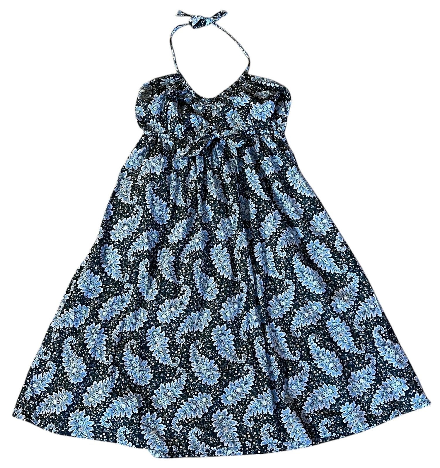 J.Crew Collection Floral Halter Midi Dress in Ratti Pacific Paisley Sz 18 278