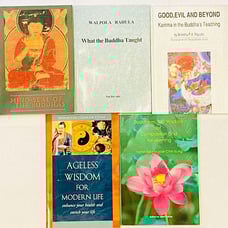 Buddha Lot of 4 Books ~ Peace Meditation Inspiration Teachings Purpose Buddhism