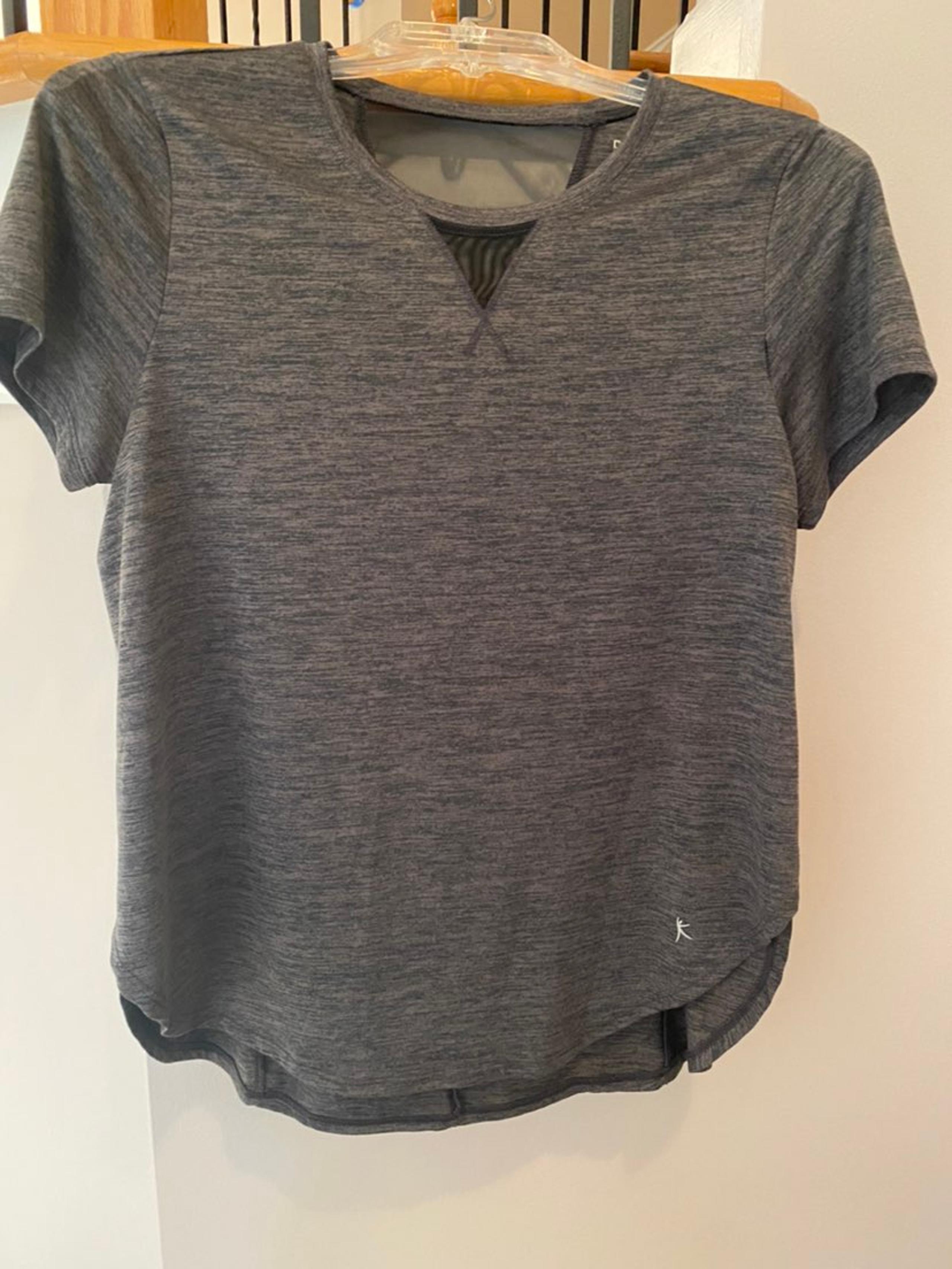 Womens Athletic Gray Drimore Danskin Now Brand Tshirt