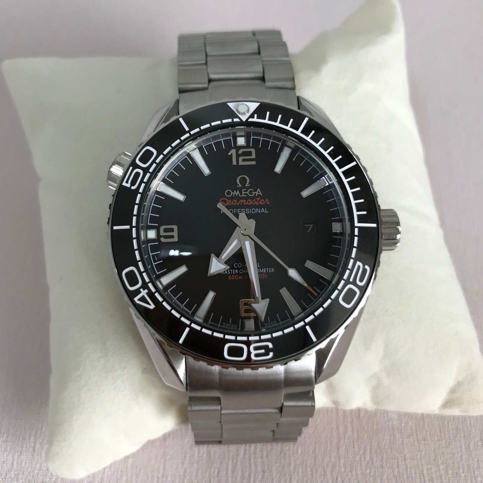 Planet Ocean Steel Mens Watch