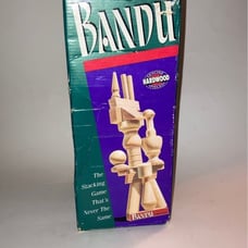 Bandu Game genuine hardwood stacking game MB 1991