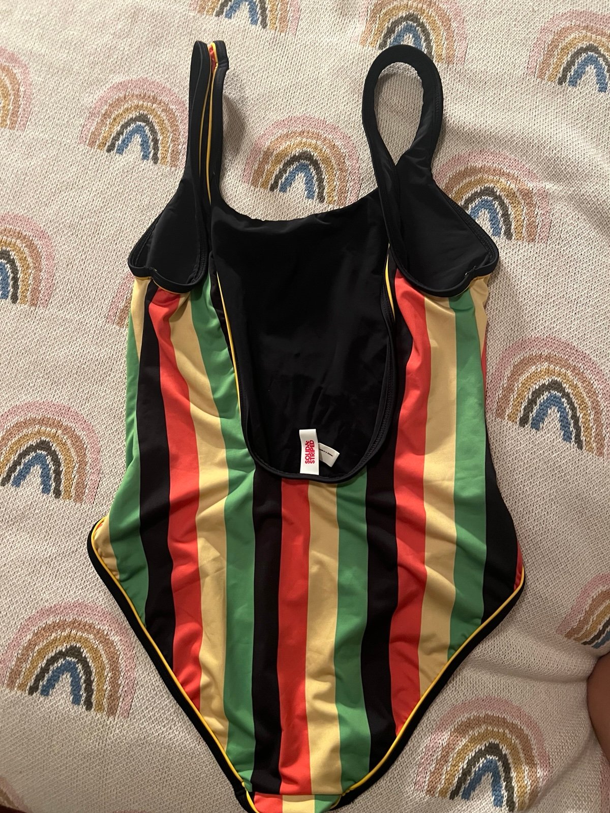 Solid & Striped one piece Swimsuit