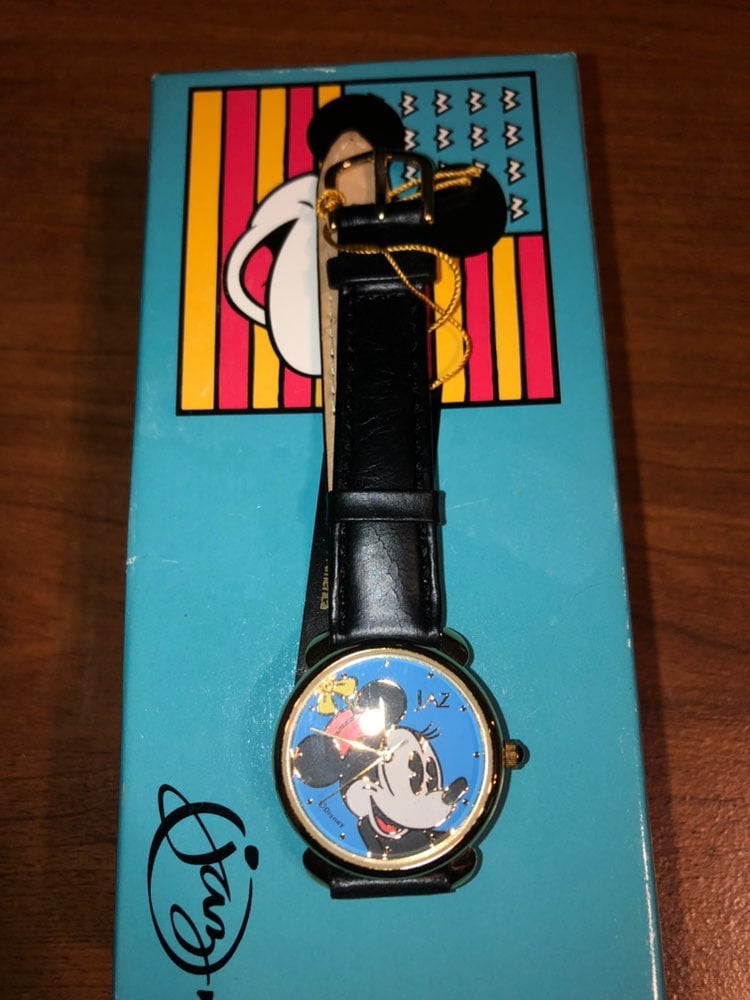 Seico Jaz Minnie Mouse Watch With Case N