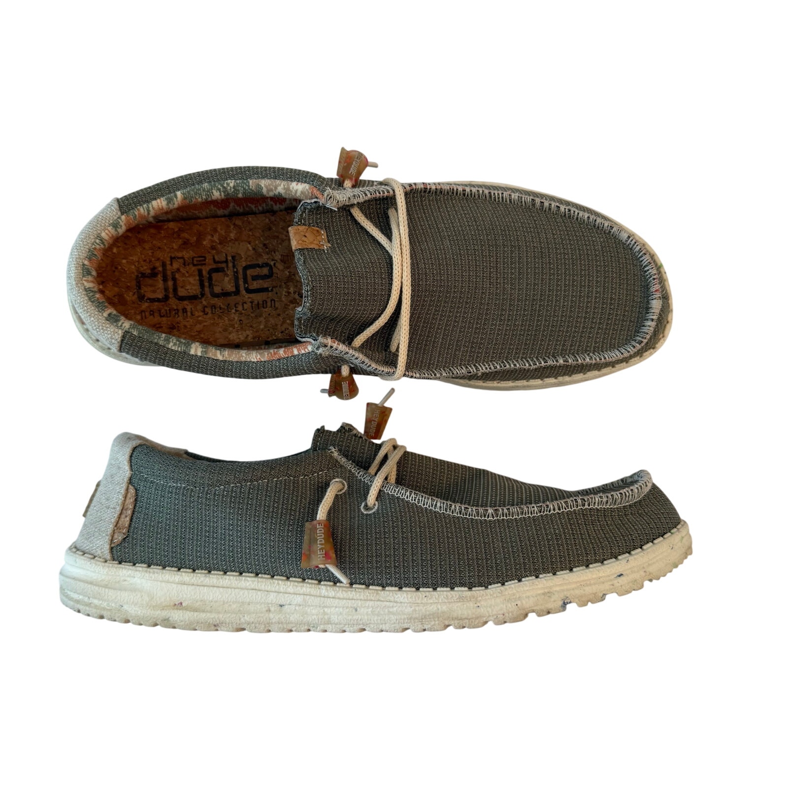 Hey Dude Size 14 Wally Eco Sox Algae Lightweight Travel