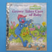 Grover Takes Care Of Baby 1987 First Edition Little Golden Book