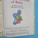 Grover Takes Care Of Baby 1987 First Edition Little Golden Book
