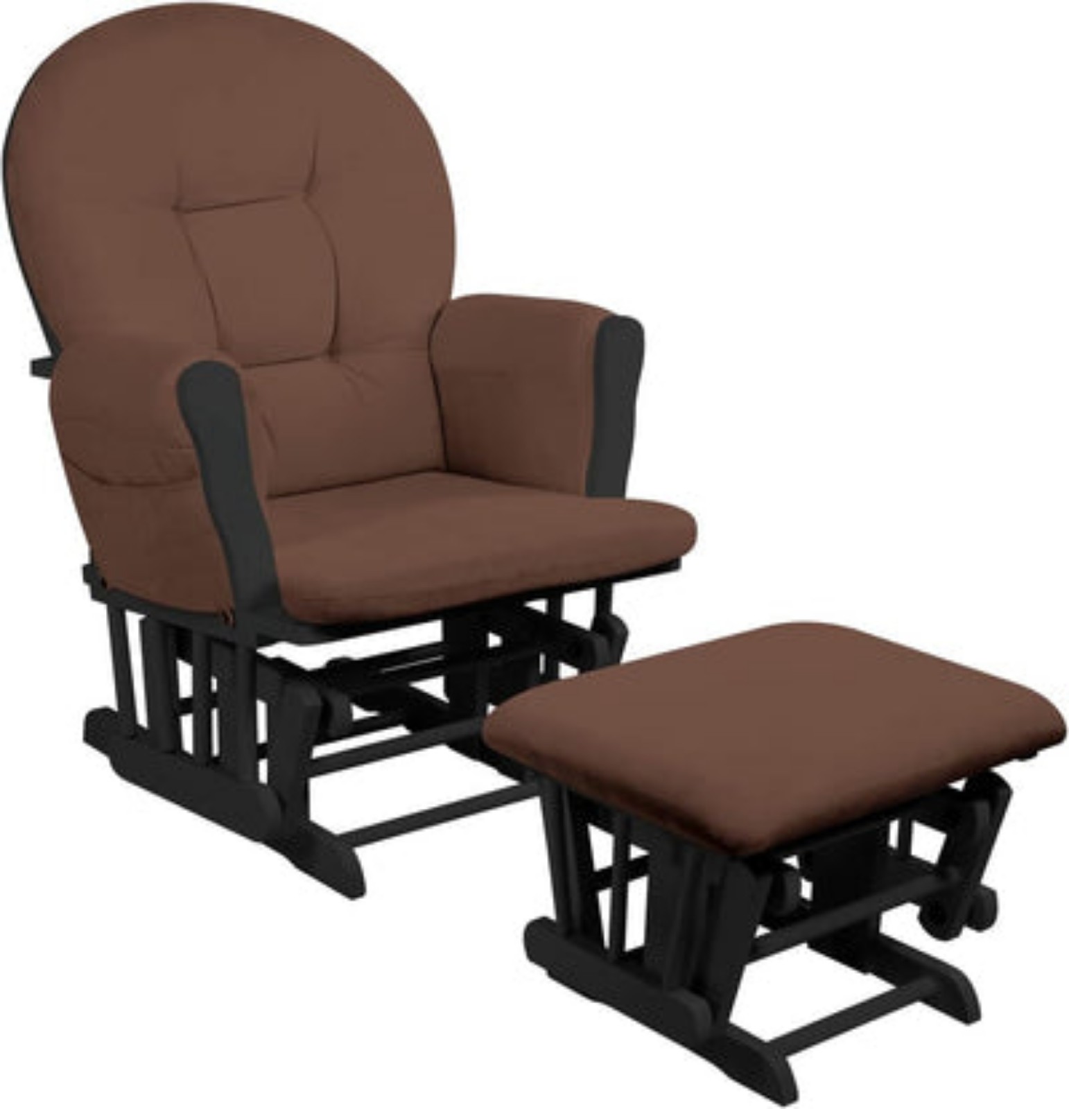 Brisbane Nursery Glider & Ottoman Sets, Glider Recliner Nursery Rocking Chair