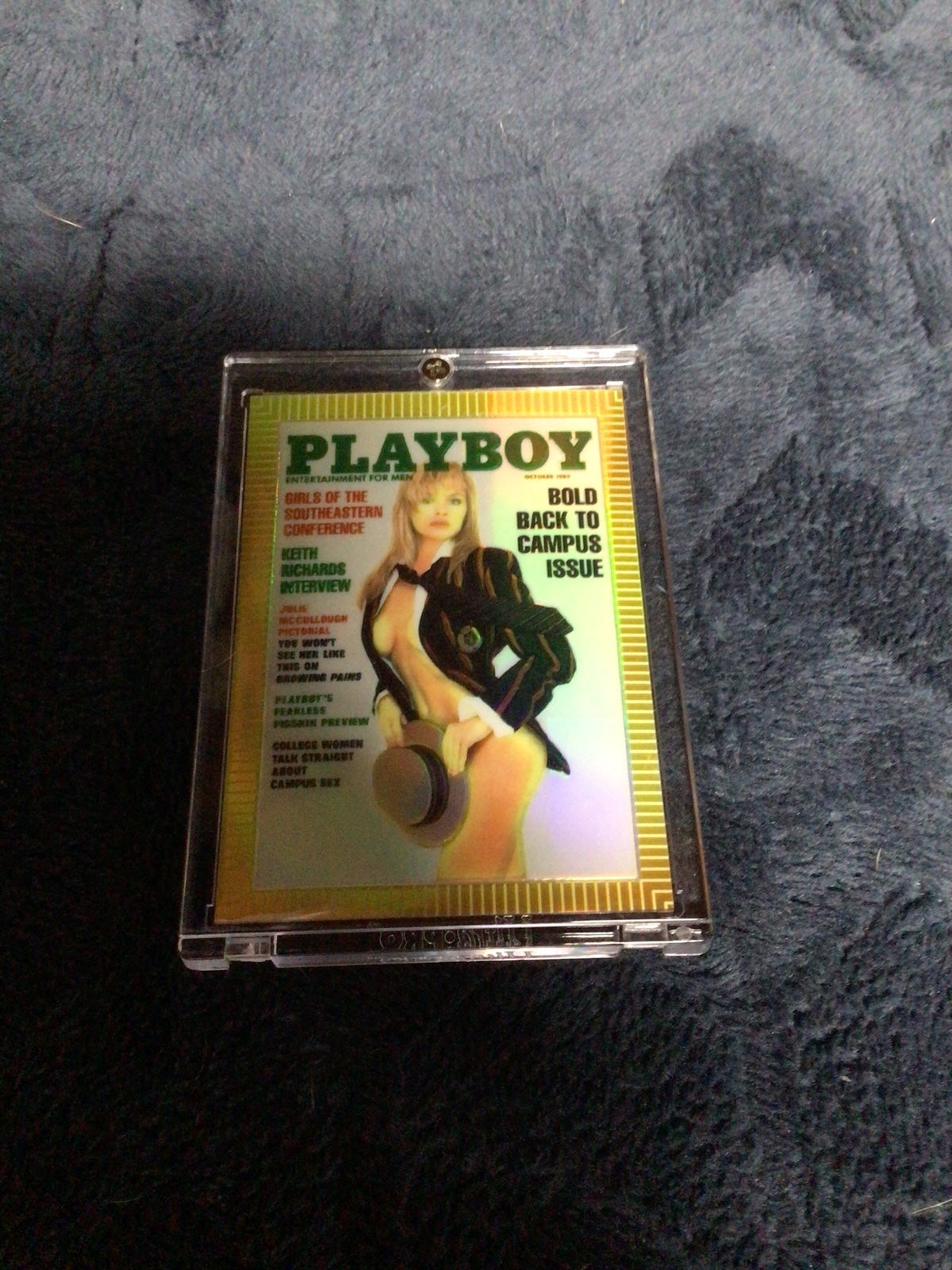 Rare Playboy Chromium Covers Celebrity Refractor Pamela Anderson Card