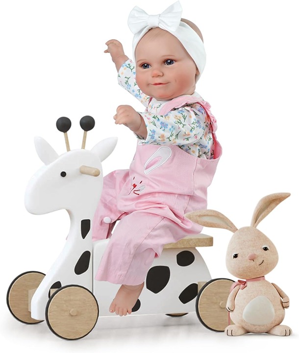 BABESIDE Reborn Baby Dolls, 20Inch Soft Cute-Realistic Baby Doll Girl w/CC