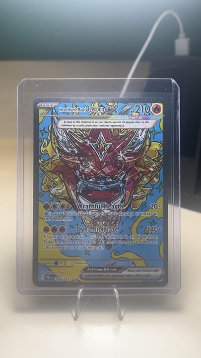 Hearthflame Mask Ogerpon ex 148/131 Sv: Prismatic Evolutions Holo