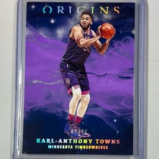 2019-20 Karl Anthony Towns Origins #17 FOTL Purple Parallel /21