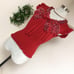 M's Gracie Frill Ribbon Top Red (38)
