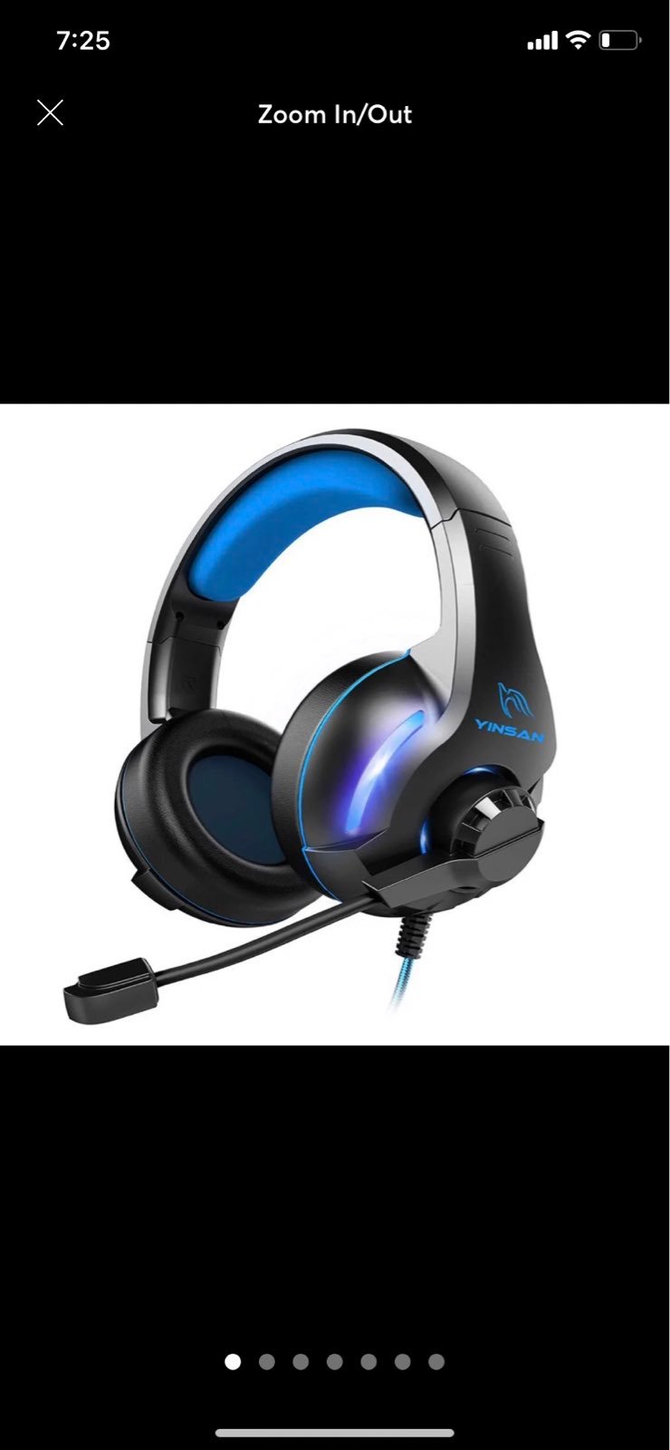 Gaming Headset with Microphone