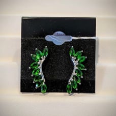 Natural Chrome Diopside Earrings